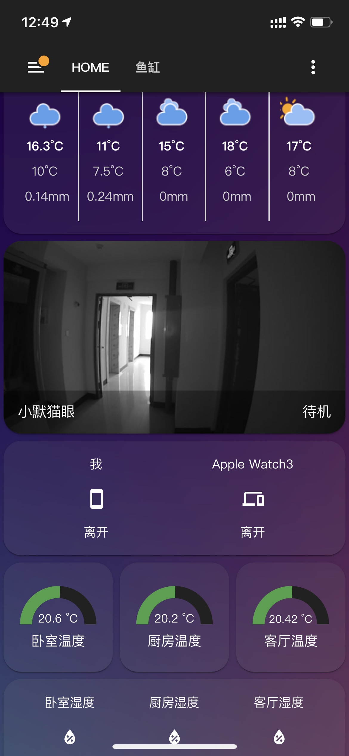 开始玩home assistant了！